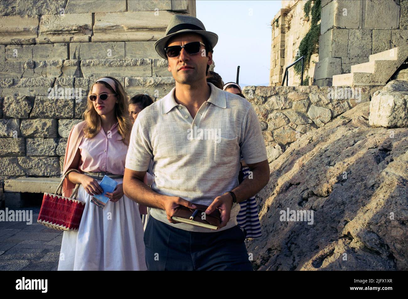 OSCAR ISAAC, DIE ZWEI GESICHTER VOM JANUAR 2014 Stockfoto