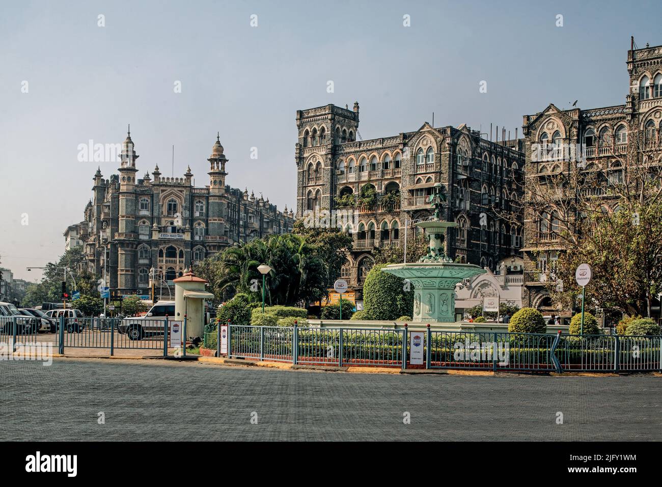 01 03 2010 Heritage Hotel Majestic und Waterloo Mansion Colaba Mumbai Maharashtra Indien. Stockfoto