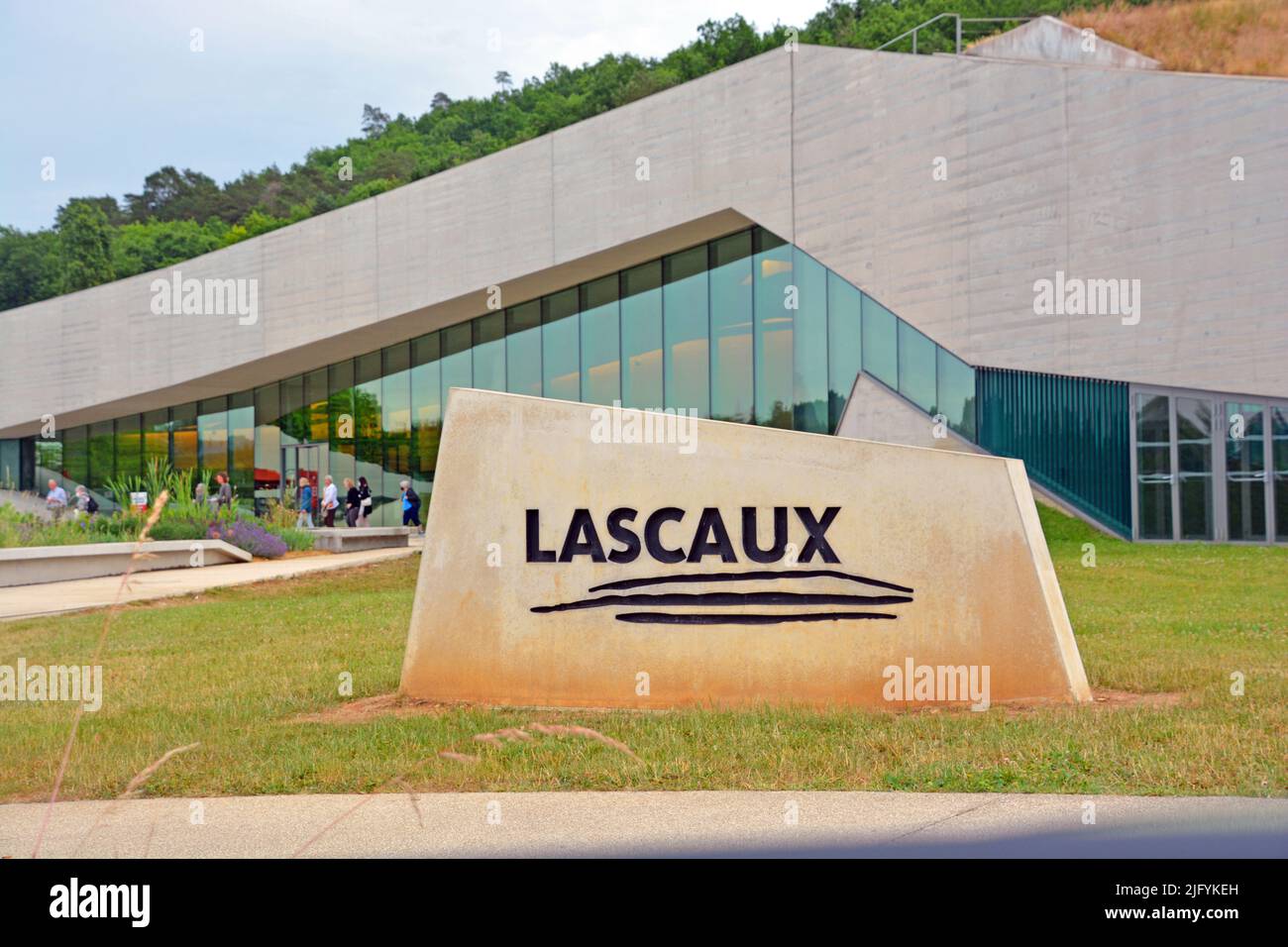 Lascaux IV Museum der Nachbildung der weltberühmten Höhle, Nouvelle Aquitaine, Frankreich Stockfoto