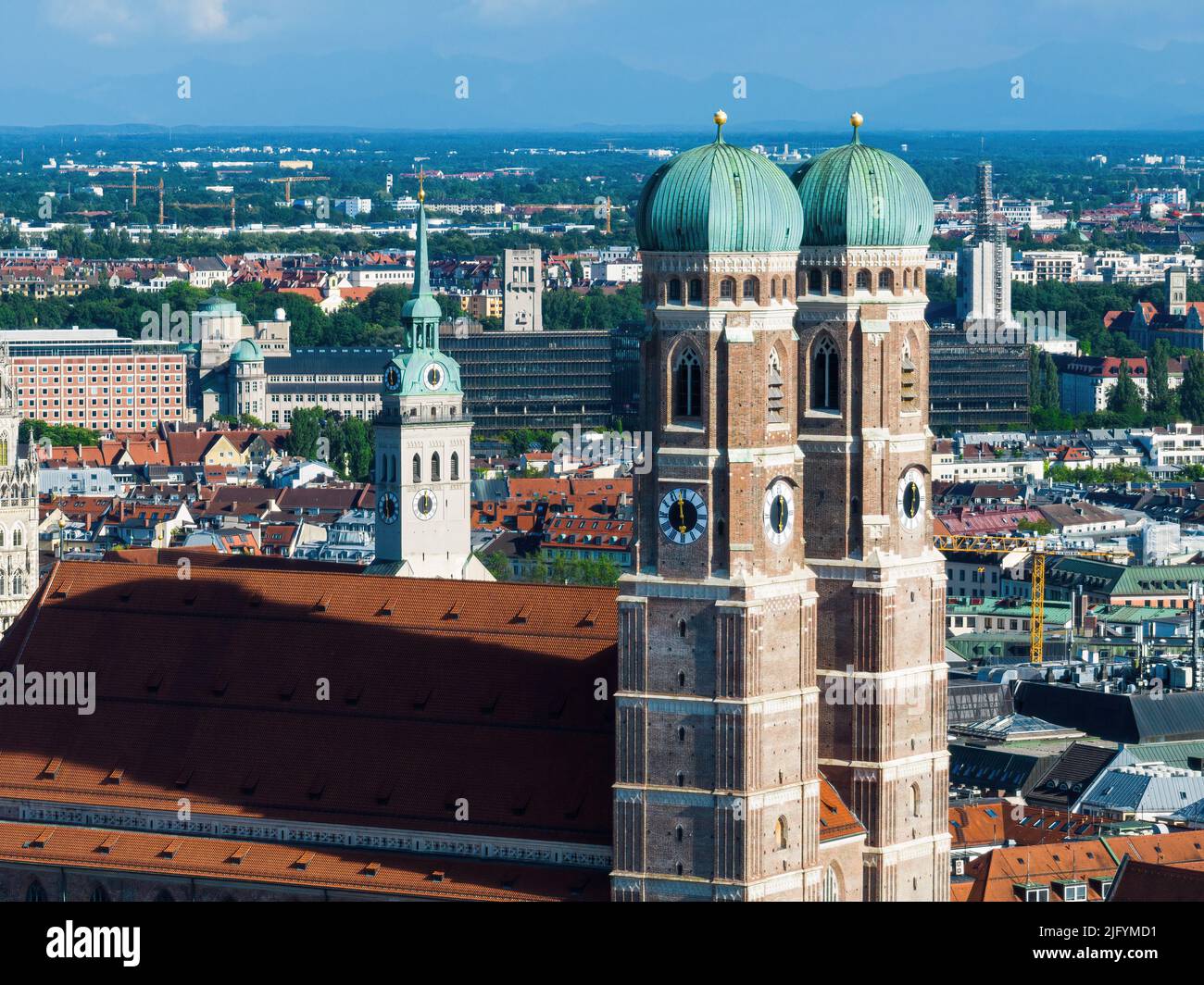 Dom Frauenkirche in München, Deutschland Stockfoto