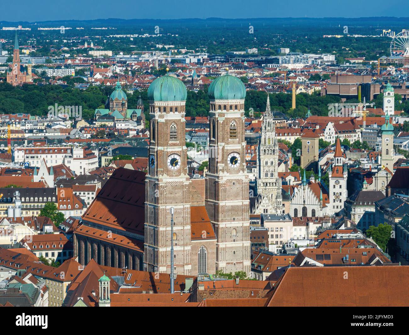 Dom Frauenkirche in München, Deutschland Stockfoto