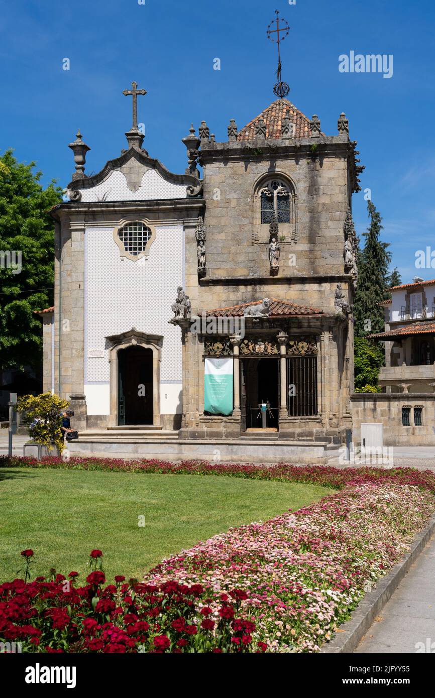 Francisco Sanches Church, Braga, Minho, Portugal, Europa Stockfoto
