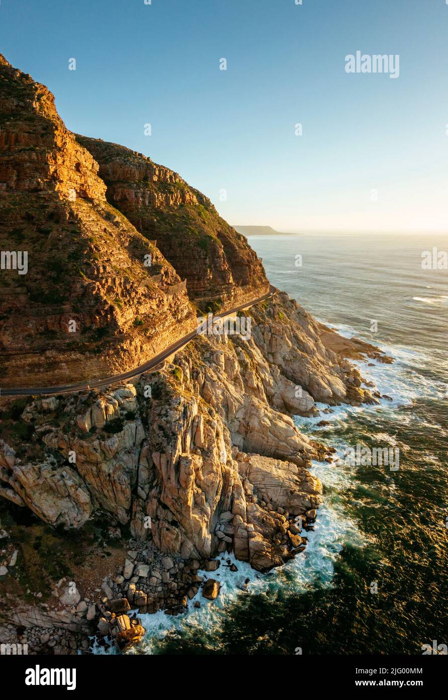 Chapmans Peak Drive, Kapstadt, Westkap, Südafrika, Afrika Stockfoto