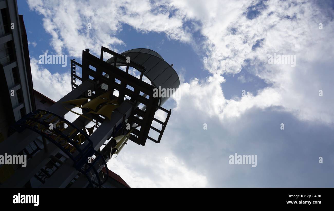 in den Himmel Stockfoto