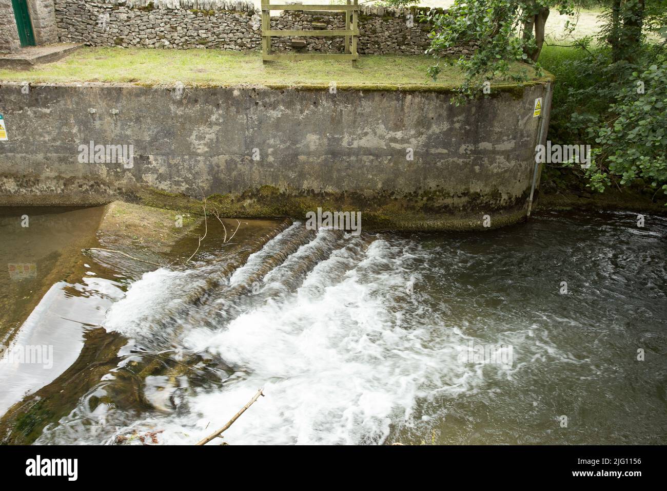 Dovedale Peak District Staffordshire und Derbyshire, England Stockfoto