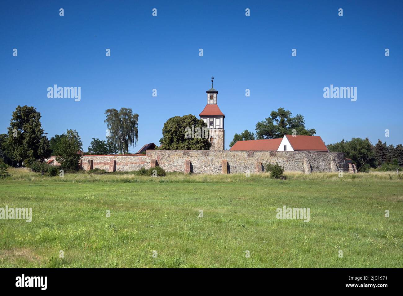 Walternienburg, Deutschland. 22.. Juni 2022. Die Burg Walternienburg