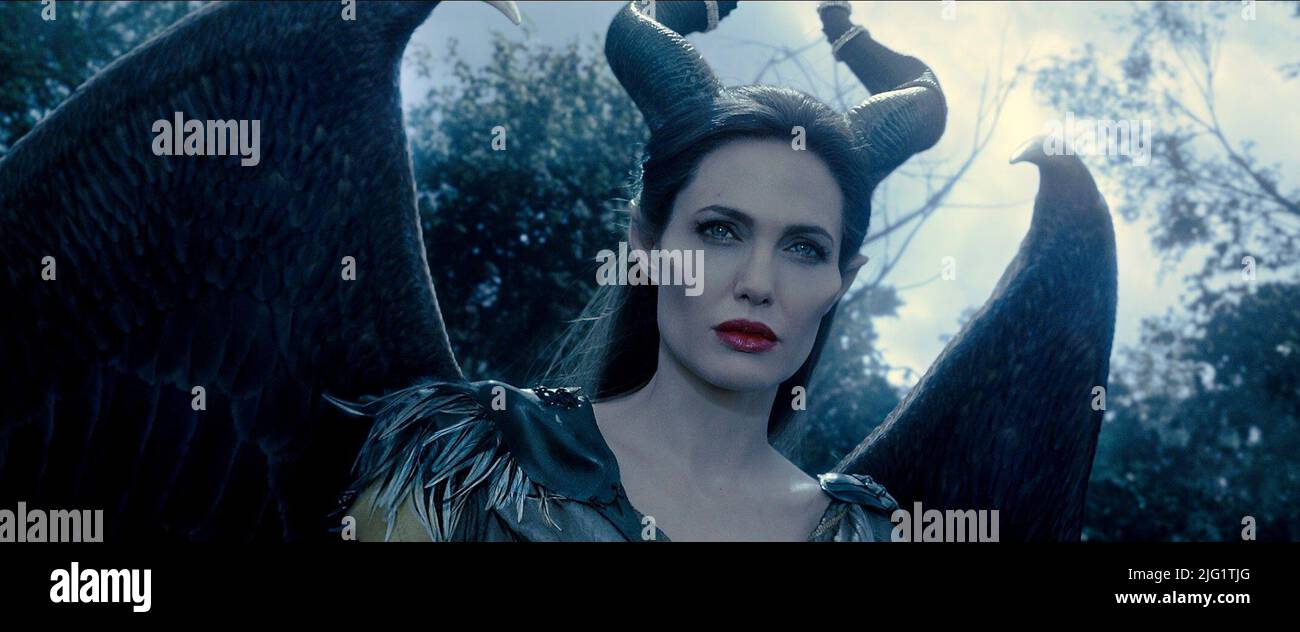 ANGELINA JOLIE, MALEFIZ, 2014 Stockfoto