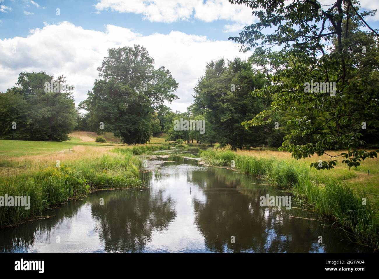 Fürst-Pückler-Park Bad Muskau, Sachsen, Deutschland Stockfoto