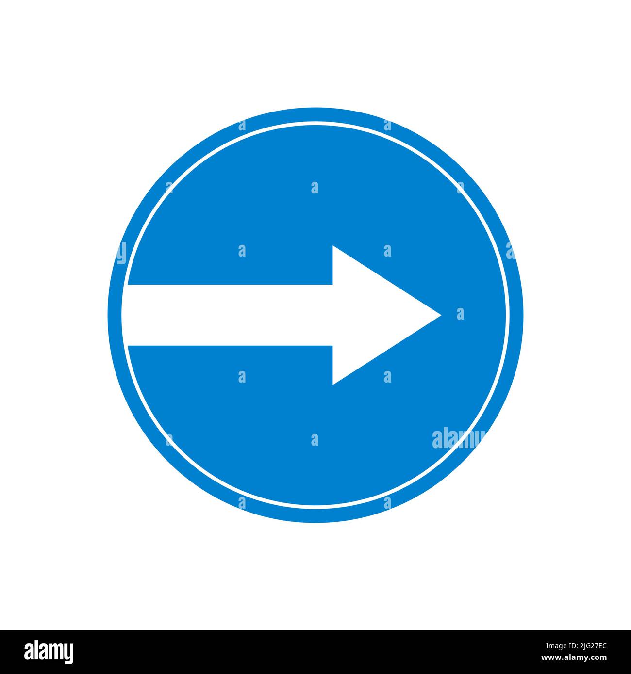 Biegen Sie rechts vor Verkehrszeichen flaches Symbol, Vektor-Zeichen, bunte Piktogramm isoliert auf weiß. Symbol, Logo-Illustration. Flaches Design Stock Vektor