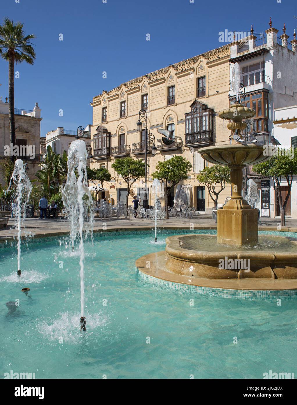 El Puerto de Santa María, Caááz Stockfoto