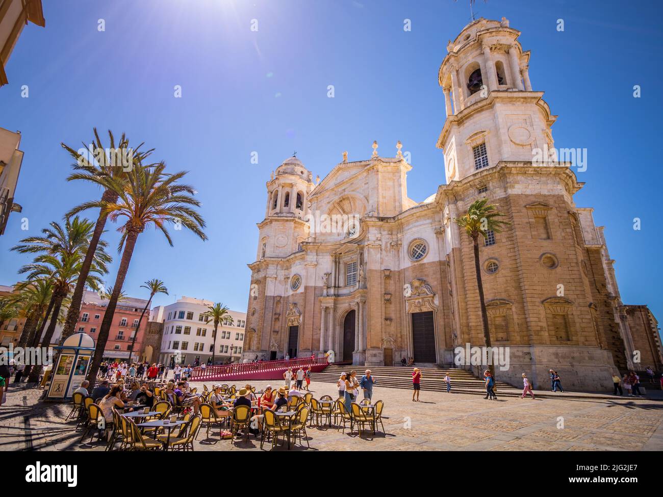Kathedrale von Cádiz, Andalusien, Spanien Stockfoto