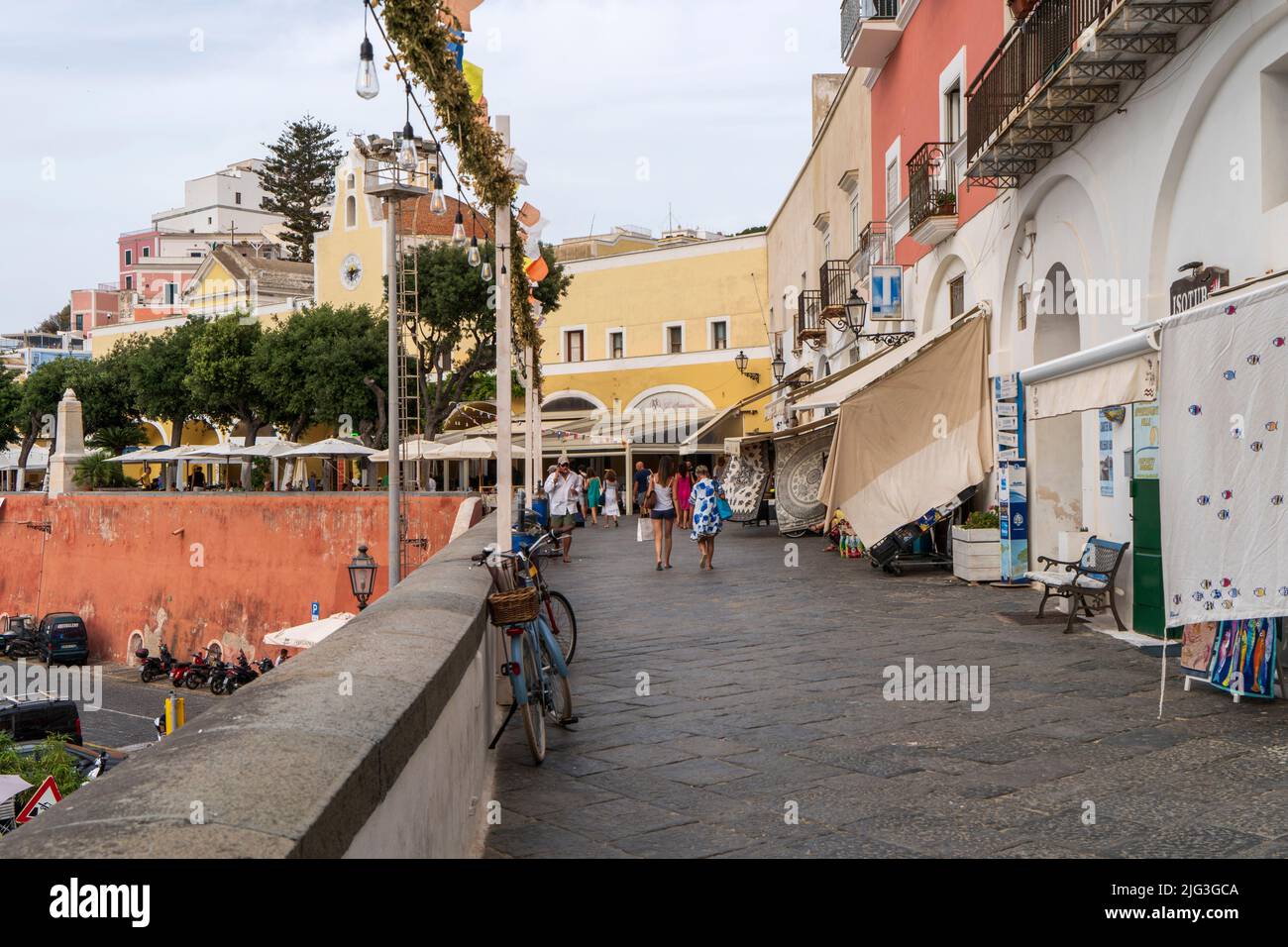 Wandern in Ponza, Latium, Italien, Europa Stockfoto