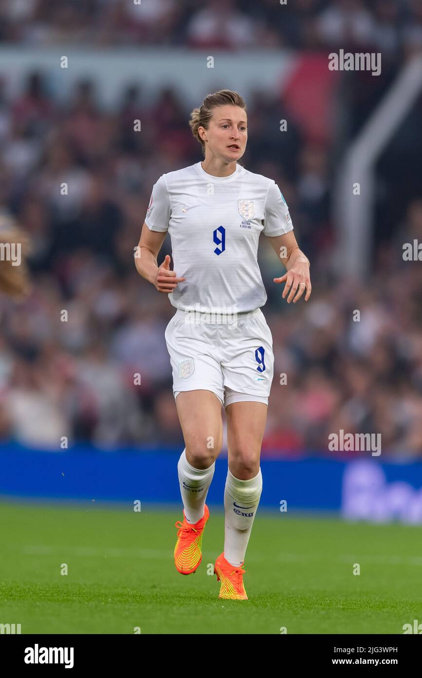 Ellen White (England Women) während des UEFA Women s Euro England 2022-Spiels zwischen England 1-0 Österreich im Old Trafford Stadium am 6. Juli 2022 in Manchester, England. Quelle: Maurizio Borsari/AFLO/Alamy Live News Stockfoto