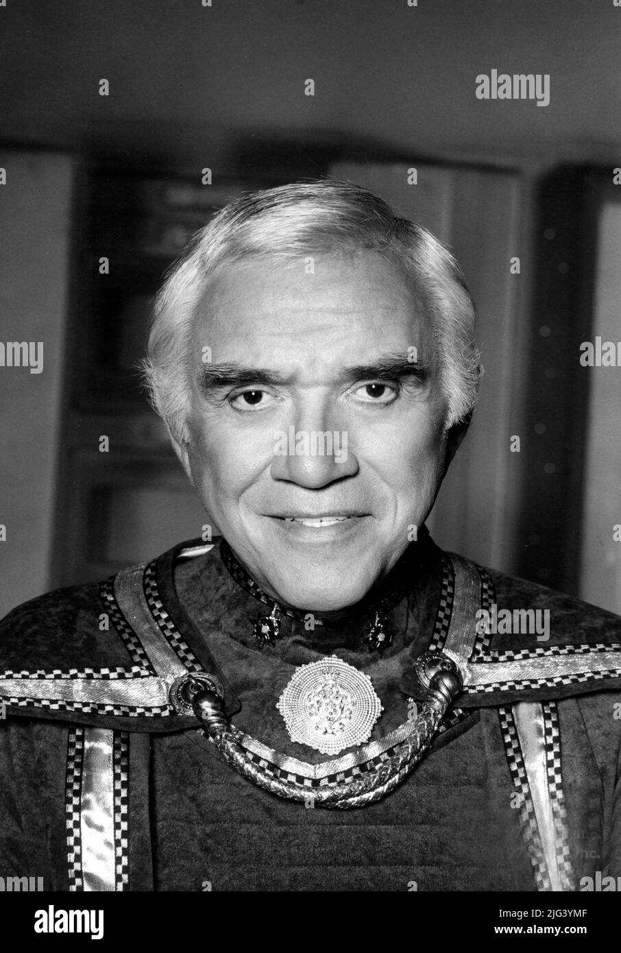 LORNE GREENE in BATTLESTAR GALACTICA (1978), Regie: RICHARD A. COLLA. Kredit: UNIVERSALBILDER / Album Stockfoto