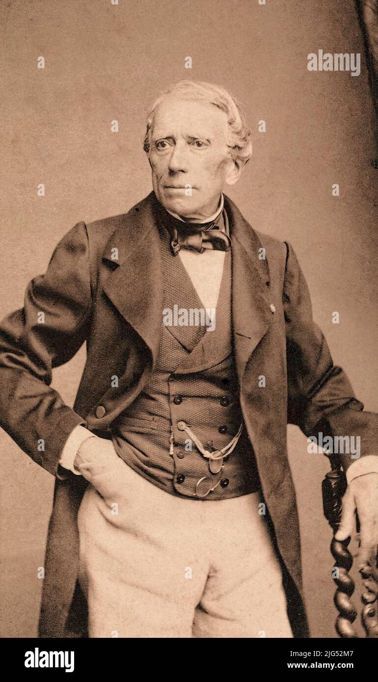 Hans Christian Andersen Erzähler - Porträt Stockfoto
