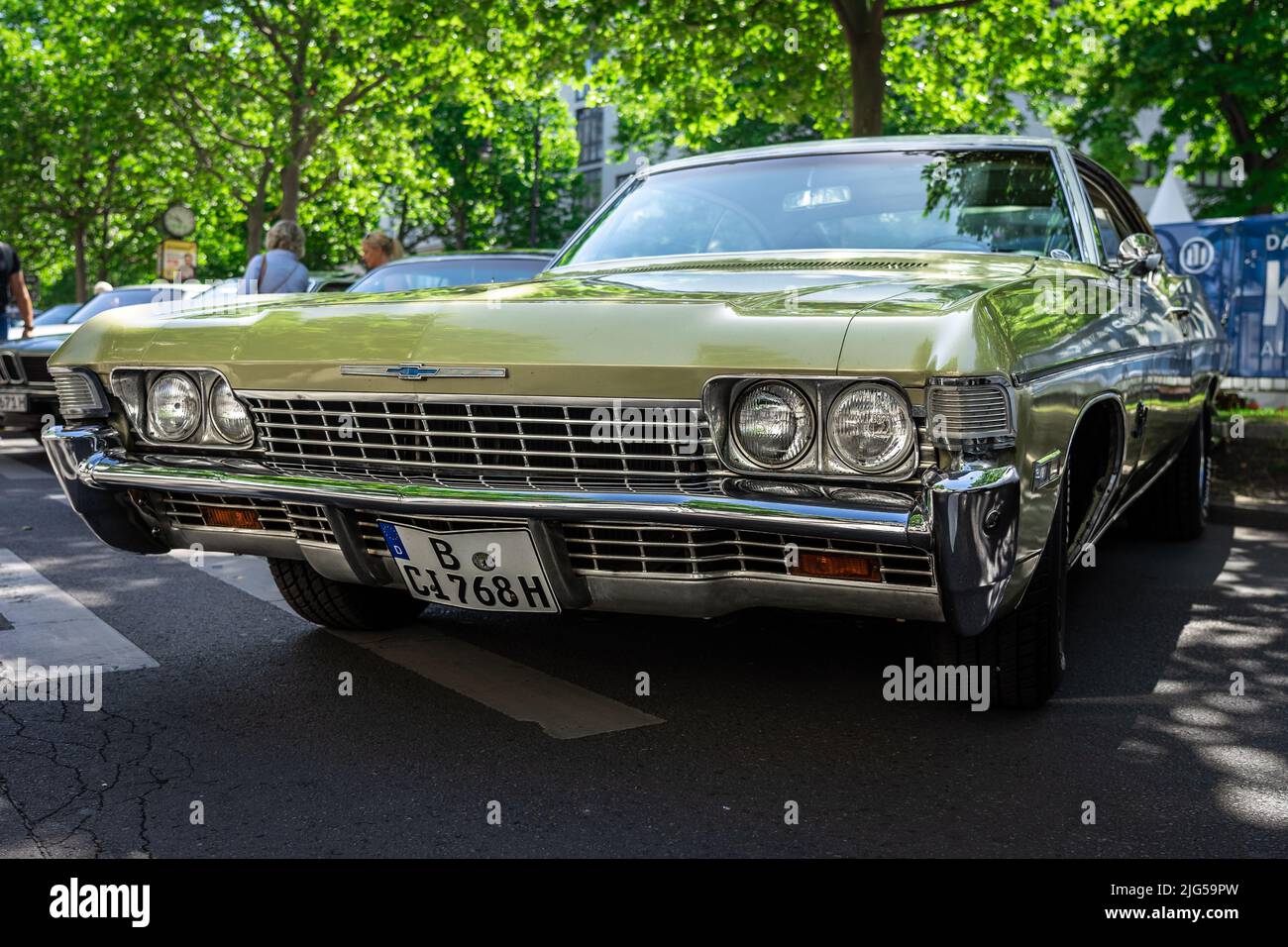 BERLIN - 18. JUNI 2022: Chevrolet Bel Air, 1968. Classic Days Berlin. Stockfoto