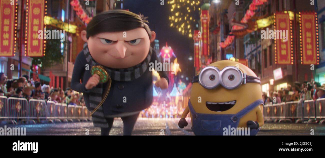 MINIONS THE RISE OF GRU, (aka MINIONS 2 THE RISE OF GRU), von links