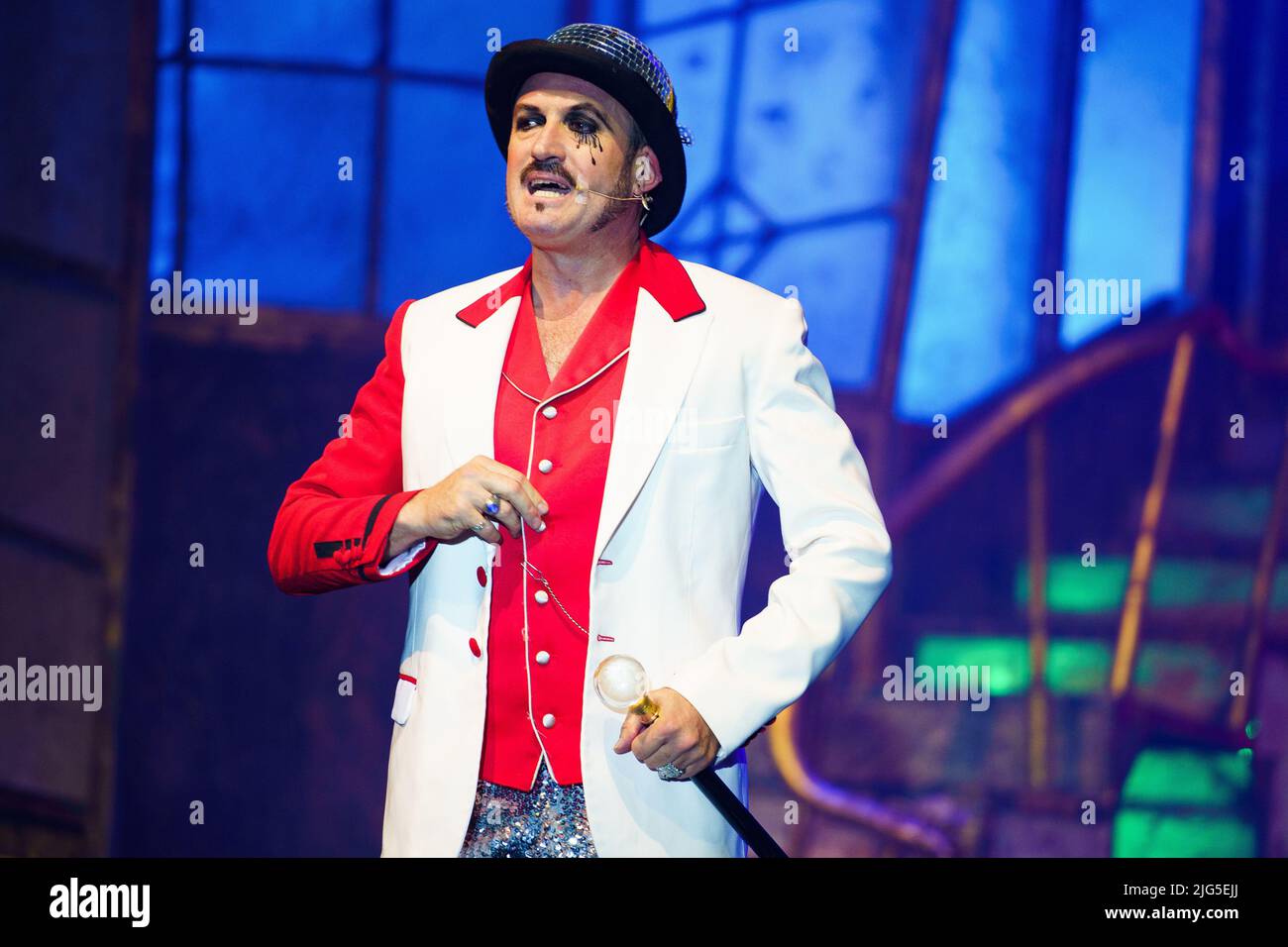 Musical Show 'The Hole X' in Madrid, Spanien mit: Álex O'Dogherty wo: Madrid, Spanien Wann: 30 Sep 2021 Credit: Oscar Gonzalez/WENN Stockfoto