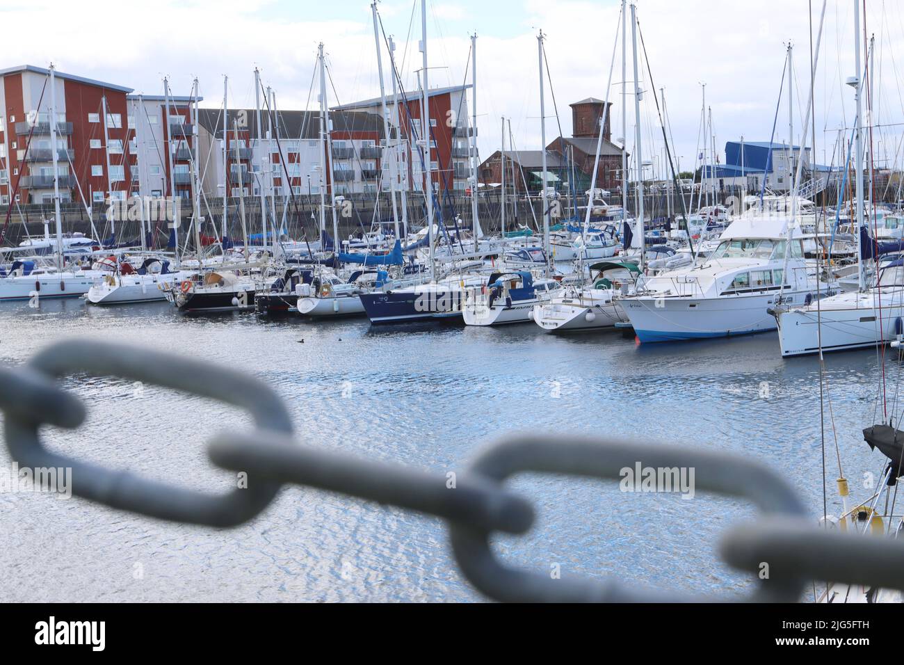 Ardrossan, Schottland Stockfoto