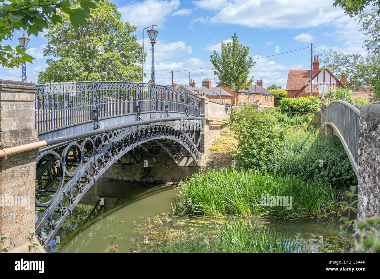 Tickford Bridge in Newport Pagnell in Buckinghamshire Stockfoto