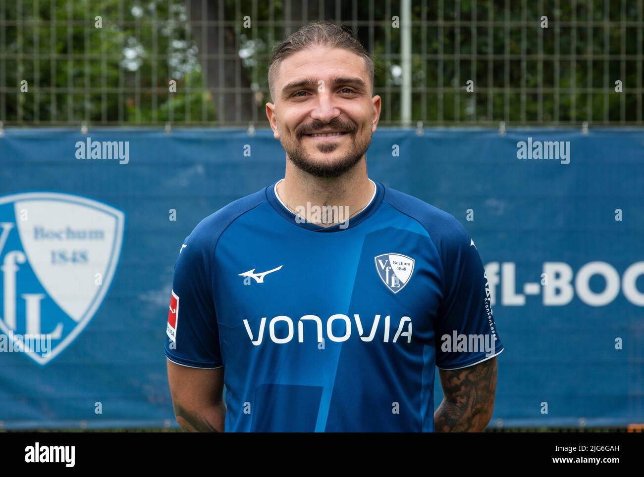 Fußball, Bundesliga, 2022/2023, VfL Bochum, Media Day, Konstantinos Stafylidis Stockfoto