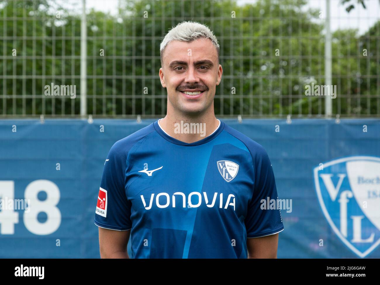 Fußball, Bundesliga, 2022/2023, VfL Bochum, Media Day, Philipp Foerster Stockfoto
