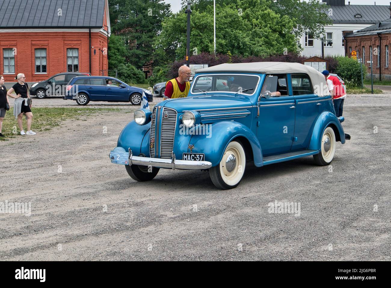 1937 Dodge D-5 Cabriolet Limousine Stockfoto