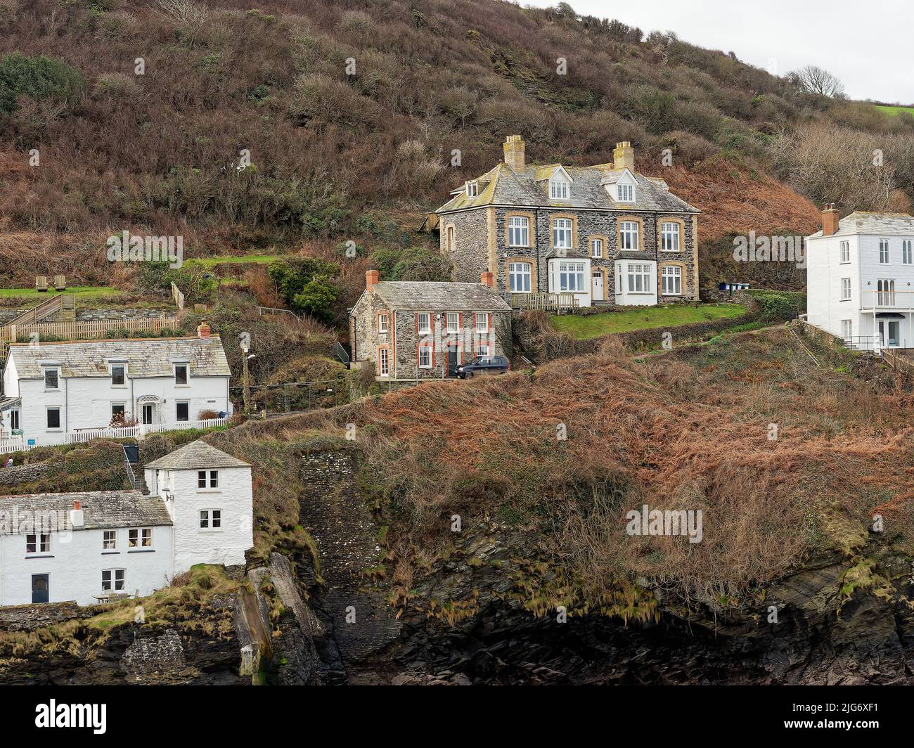 Port Isaac, Cornwall, UK Stockfoto