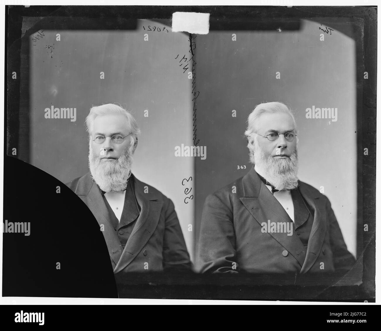 Soloman Rainey aus New York, 1865-1880. Rainey, Hon. Soloman of N.Y., zwischen 1865 und 1880. Stockfoto