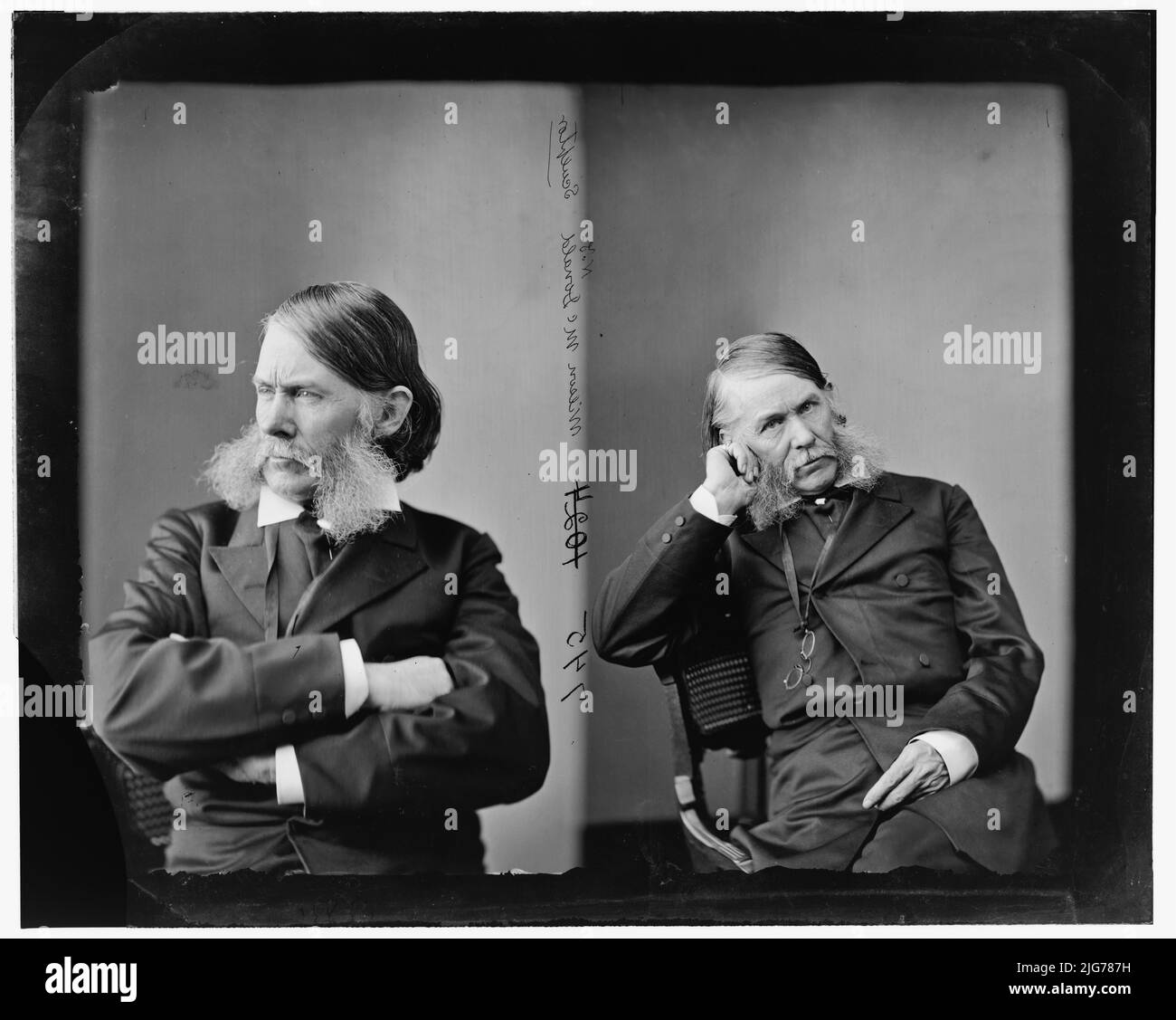 Bildhauer James Wilson Alexander MacDonald aus New York, 1865-1880. McDonald, Wilson (Bildhauer) von New York, zwischen 1865 und 1880. Stockfoto