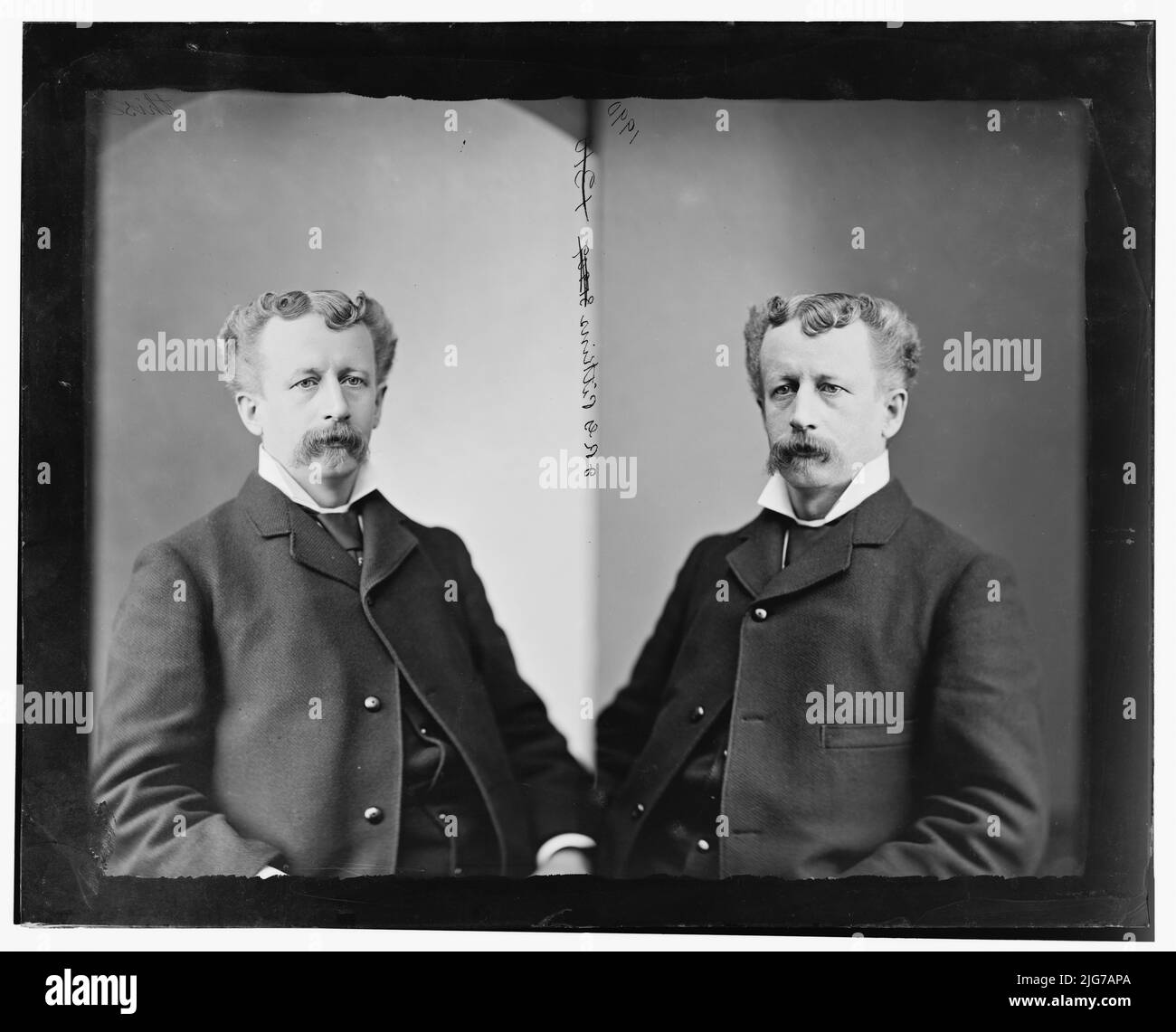 J.R.G. Pitkins, zwischen 1865 und 1880. Stockfoto
