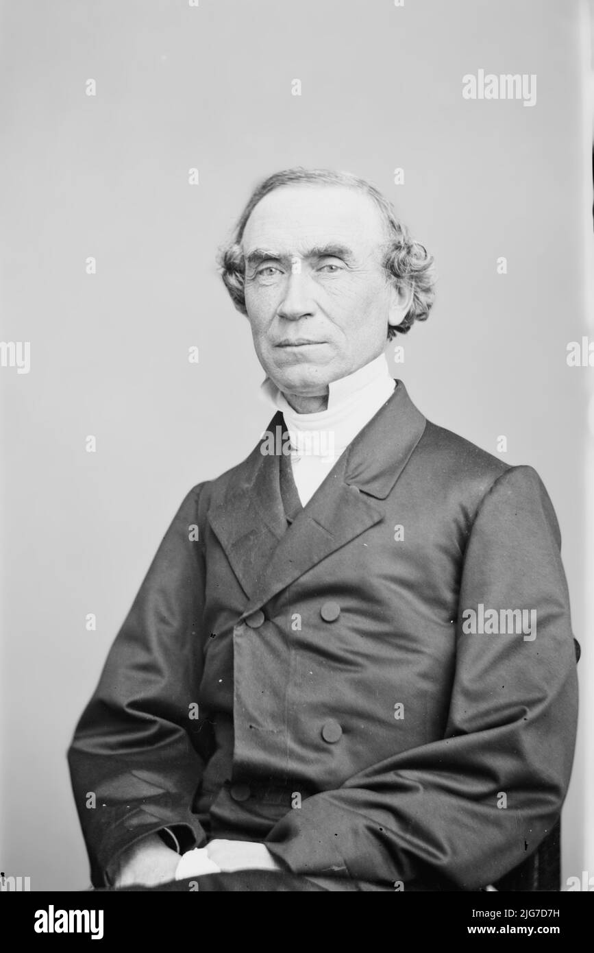 Rev. A. Hallan, zwischen 1855 und 1865. Stockfoto