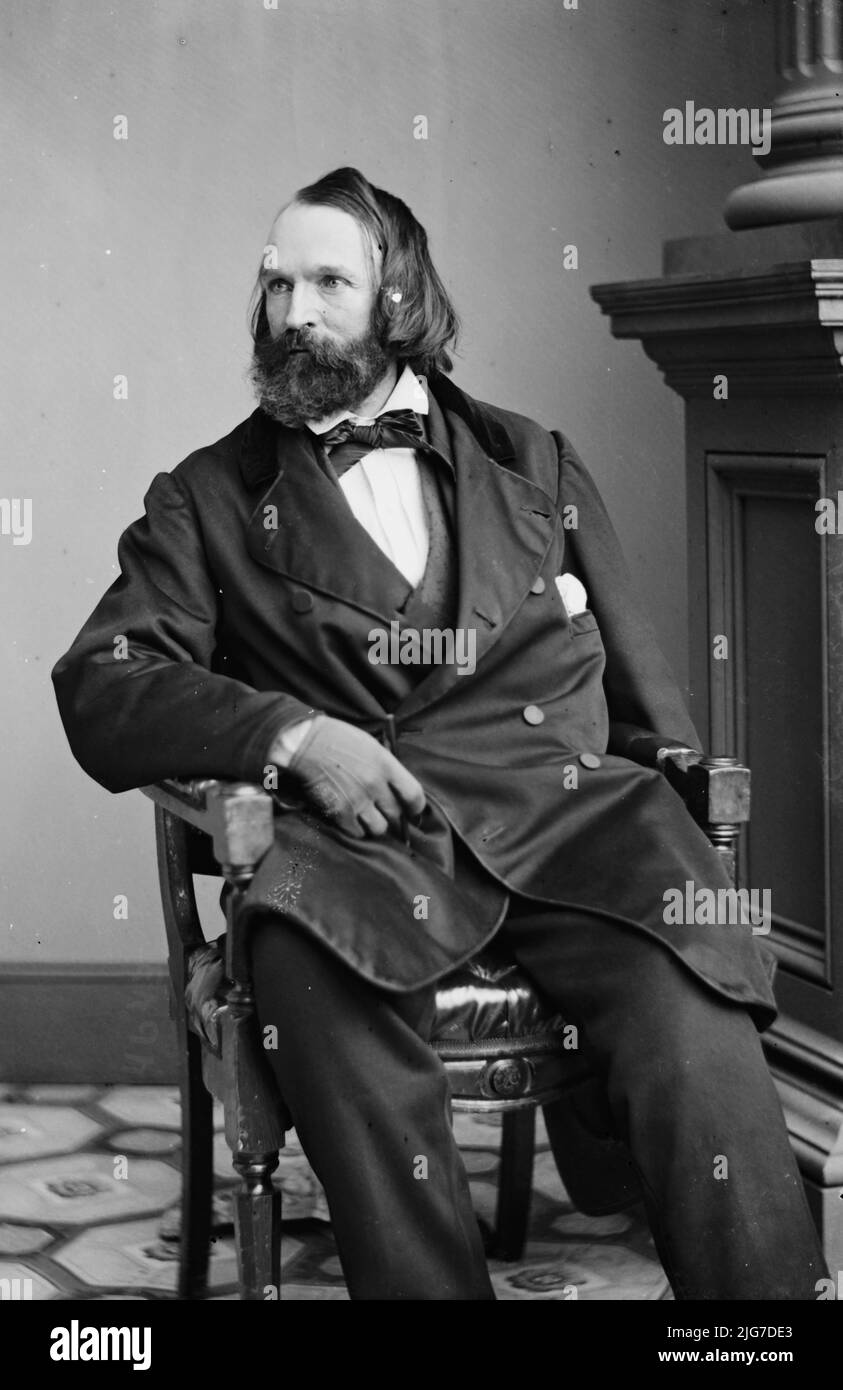 Sidney Mount, zwischen 1855 und 1865. [Künstler, Maler, Sammler von Volksliedern]. Stockfoto