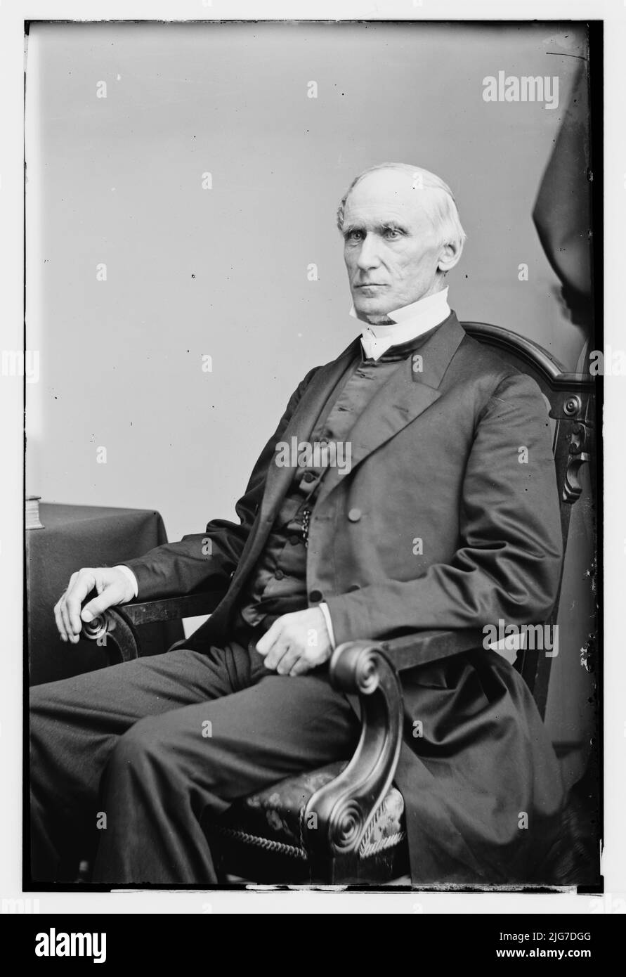 Rev. D.R. Goodwin von PA, zwischen 1855 und 1865. Stockfoto