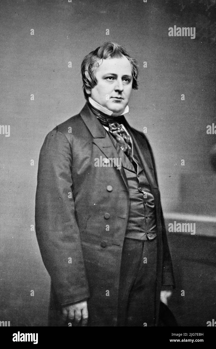 Hon. Wm. C. Preston von S.C., zwischen 1855 und 1865. [Politiker, Anwalt, Sklavenhalter, Gegner des Abolitionismus]. Stockfoto