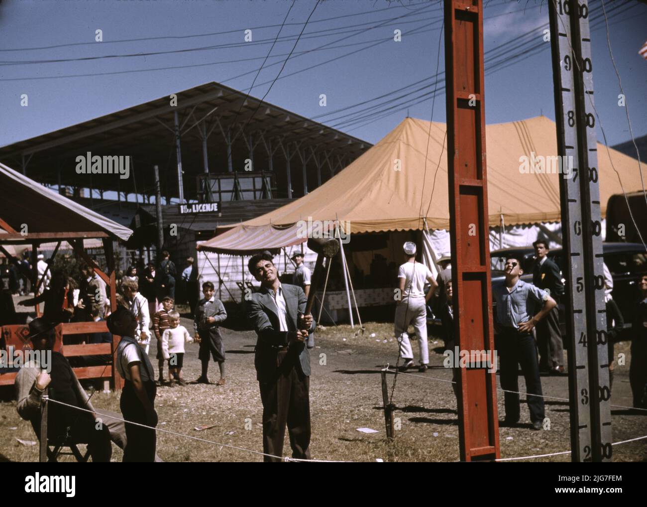 Auf der Vermont State Fair, Rutland. Stockfoto