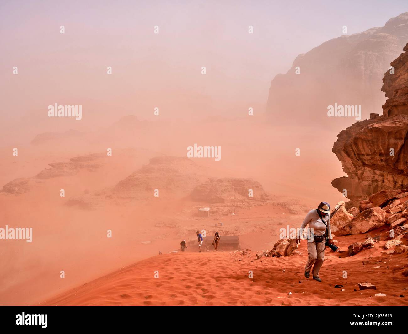 Petra, Stadt der Nabatäer, Jordanien. Stockfoto