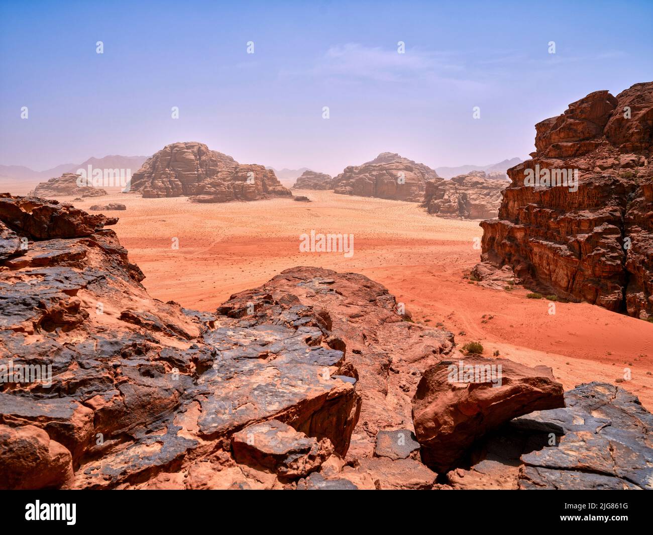 Petra, Stadt der Nabatäer, Jordanien. Stockfoto