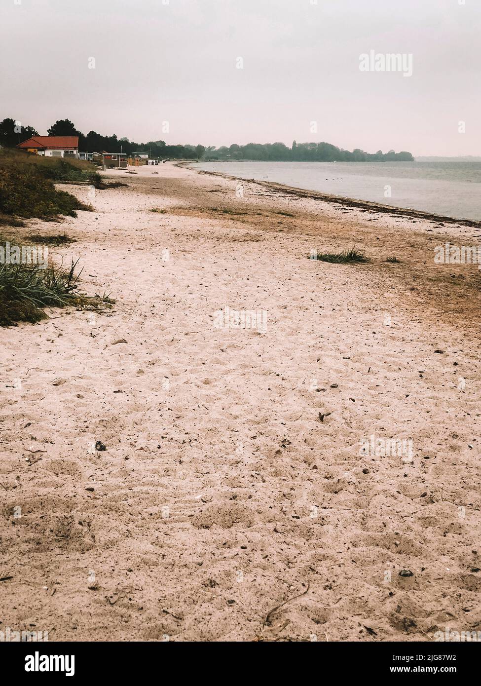 Holnis Three, Beach, Holnis, Glücksburg, Schleswig-Holstein, Landschaft, Herbst, Norddeutschland, Deutschland Stockfoto
