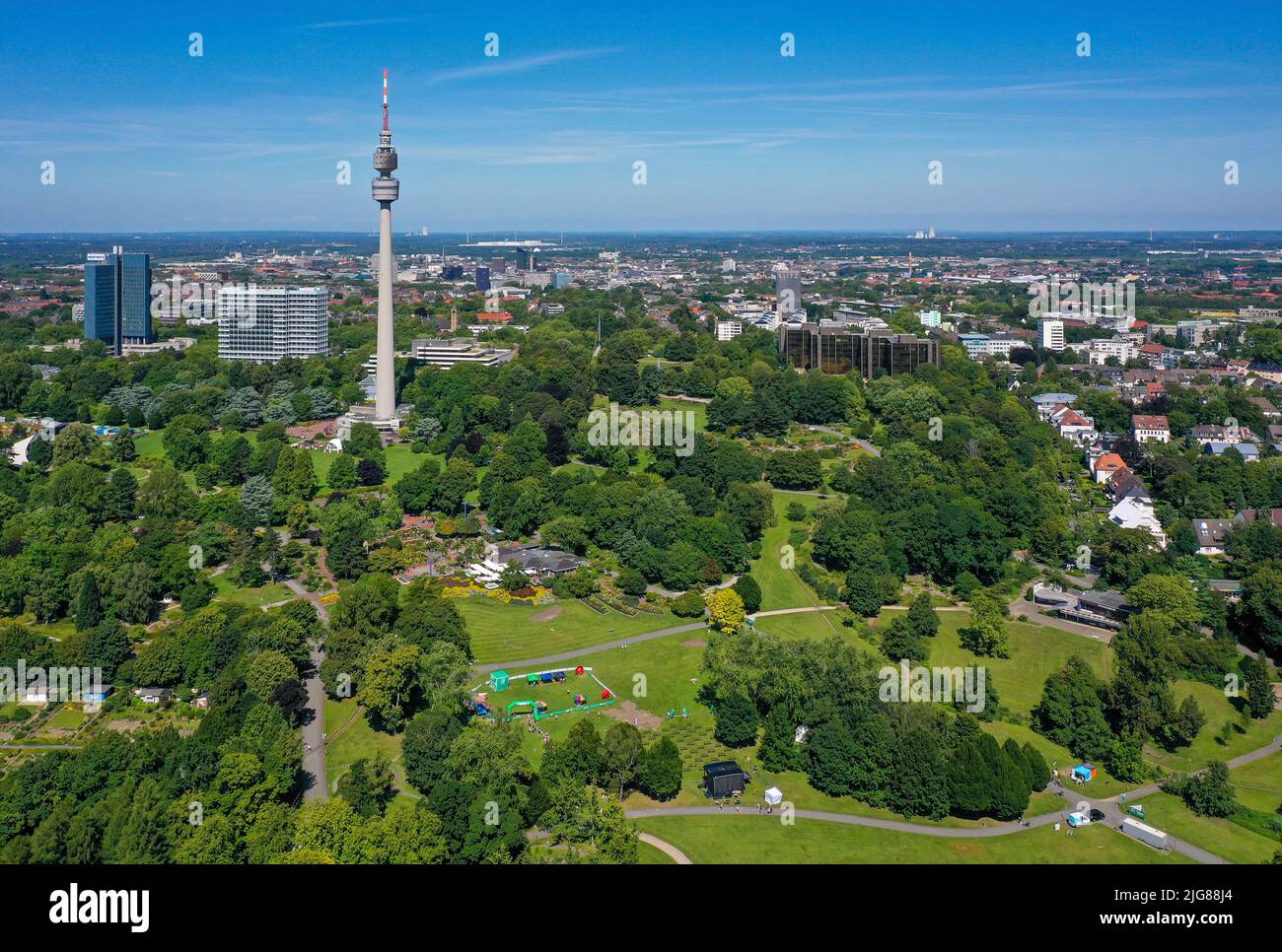 Westfalenpark, Dortmund, Nordrhein-Westfalen, Deutschland Stockfoto