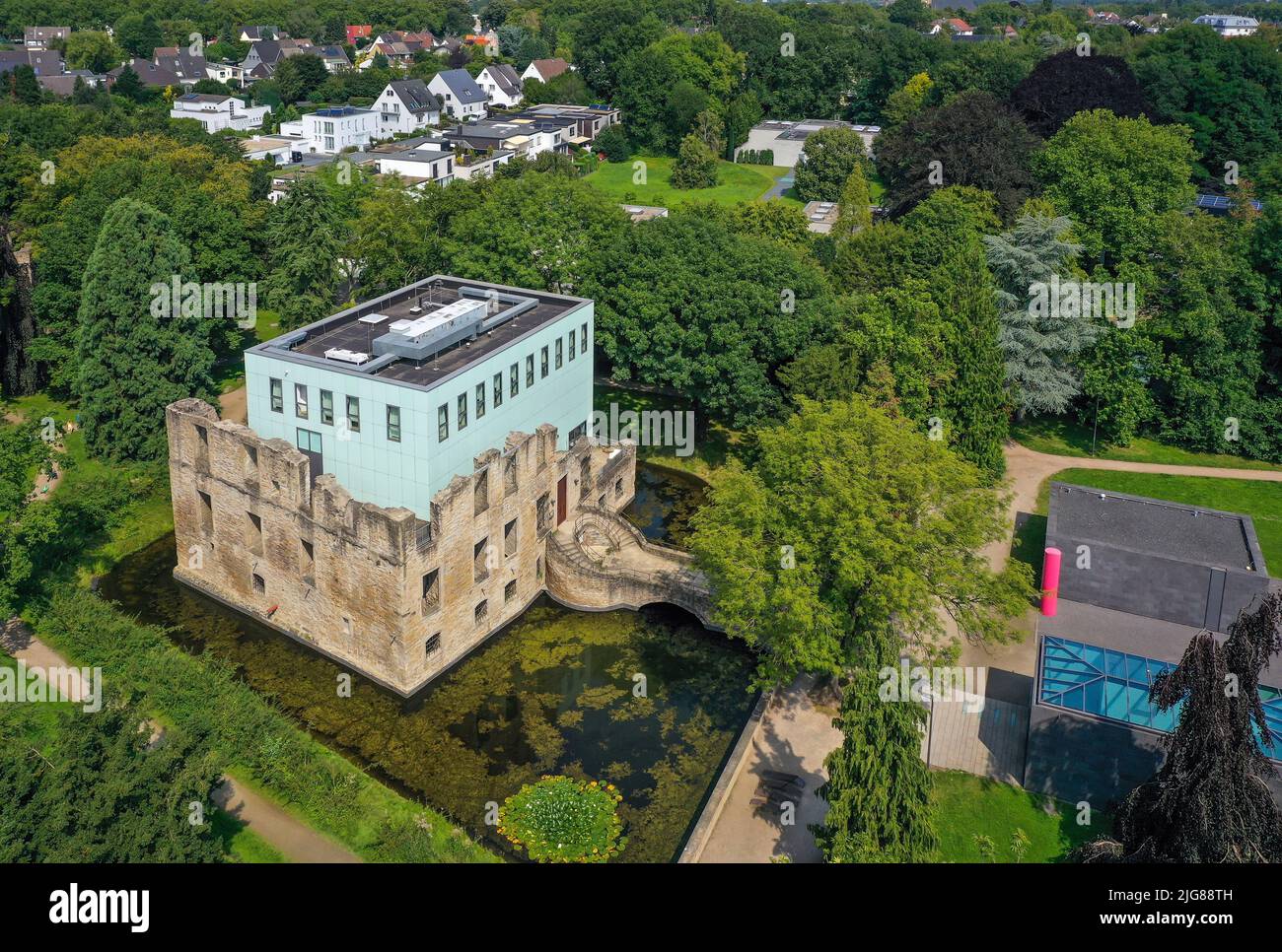 Schlosspark Weitmar, Bochum, Nordrhein-Westfalen, Deutschland Stockfoto