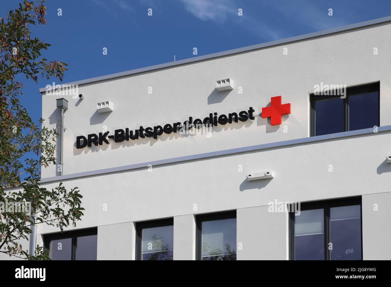 Deutschland, Berlin Steglitz, GFK-Blutspendezentrum Stockfoto