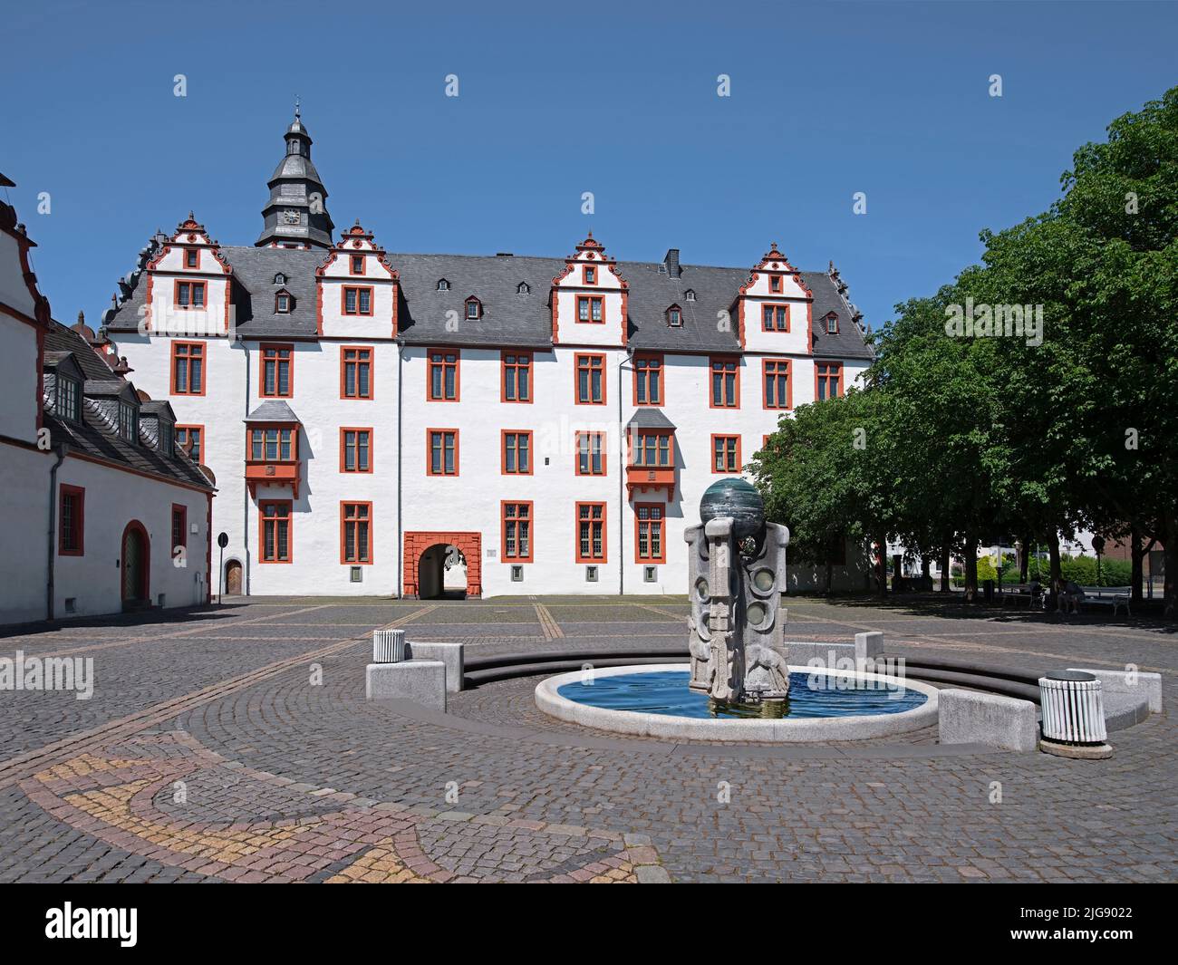 Ormer Nassau Residenz Schloss Hadamar, Hessen, Deutschland Stockfoto