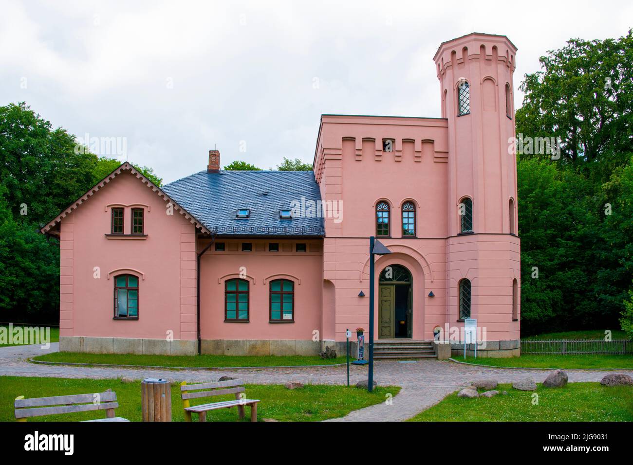 Granitzhaus, Informationszentrum, Insel Rügen, Mecklenburg-Vorpommern Stockfoto