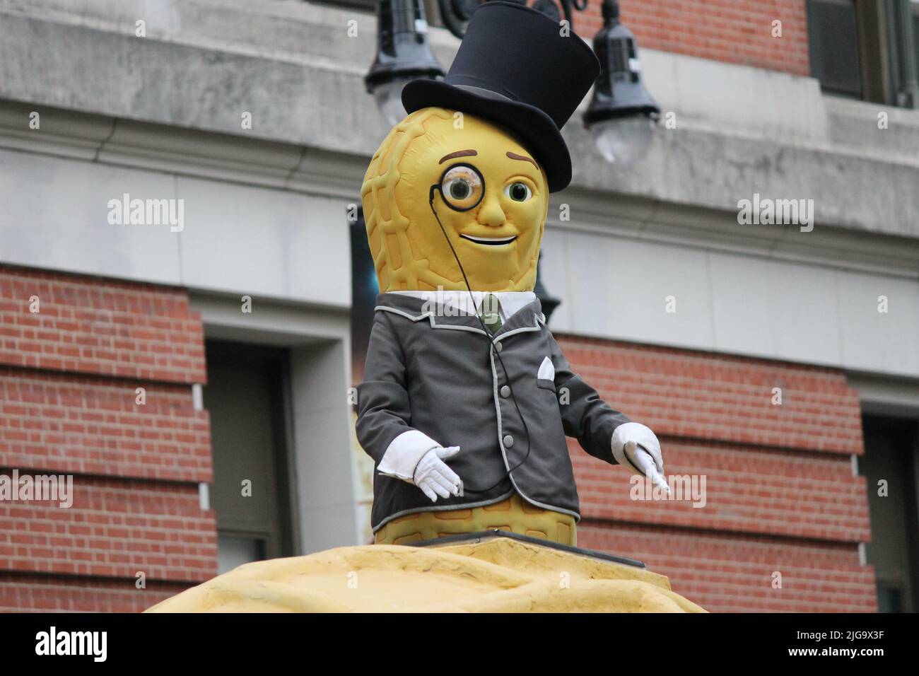 Ballons der Macy's Thanksgiving Day Parade, NYC, USA Stockfoto