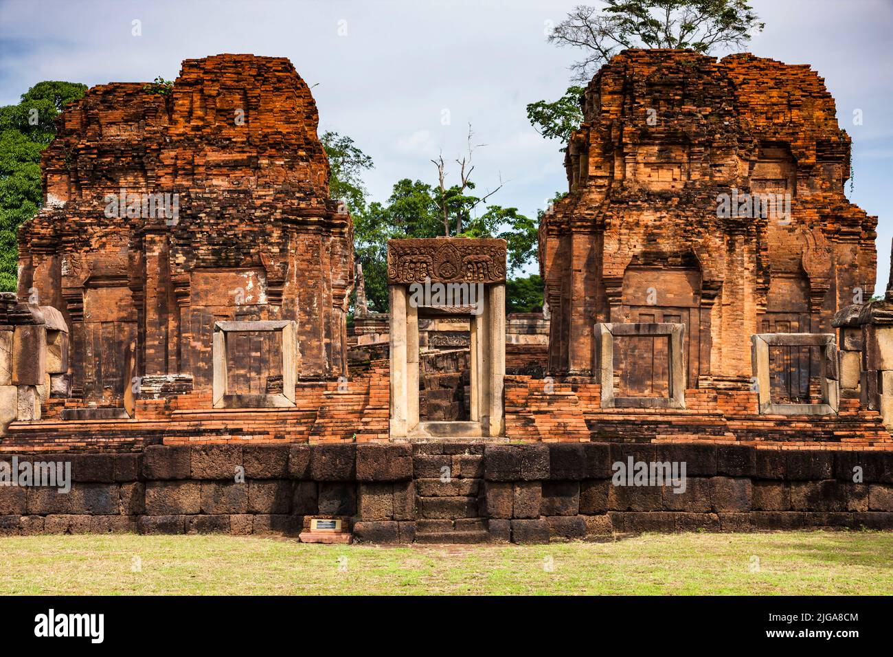 Prasat Muang Tam, Khmer Tempel, Buri RAM, Buriram, Isan (Isaan), Thailand, Südostasien, Asien Stockfoto