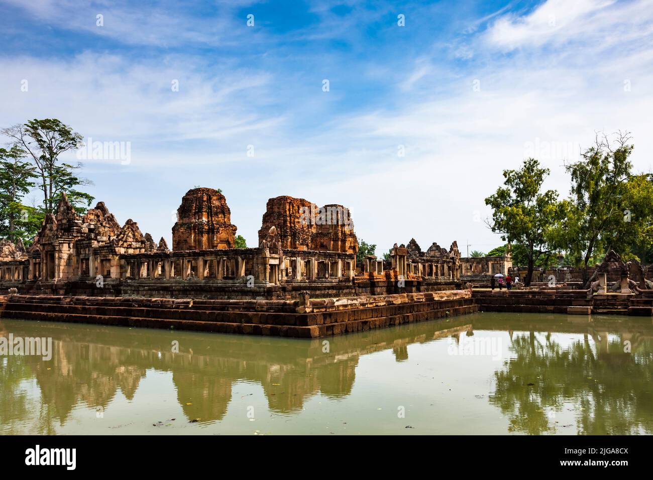 Prasat Muang Tam, Khmer Tempel, Buri RAM, Buriram, Isan (Isaan), Thailand, Südostasien, Asien Stockfoto
