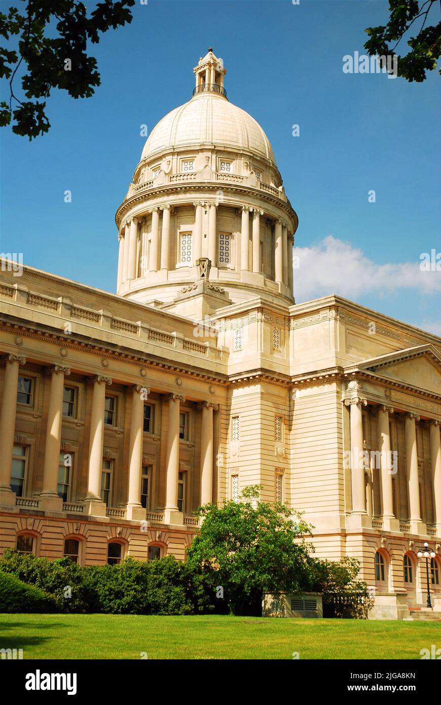 Das Kentucky State Capitol in Frankfort ist das Zentrum der Staatspolitik und des politischen Lebens. Stockfoto