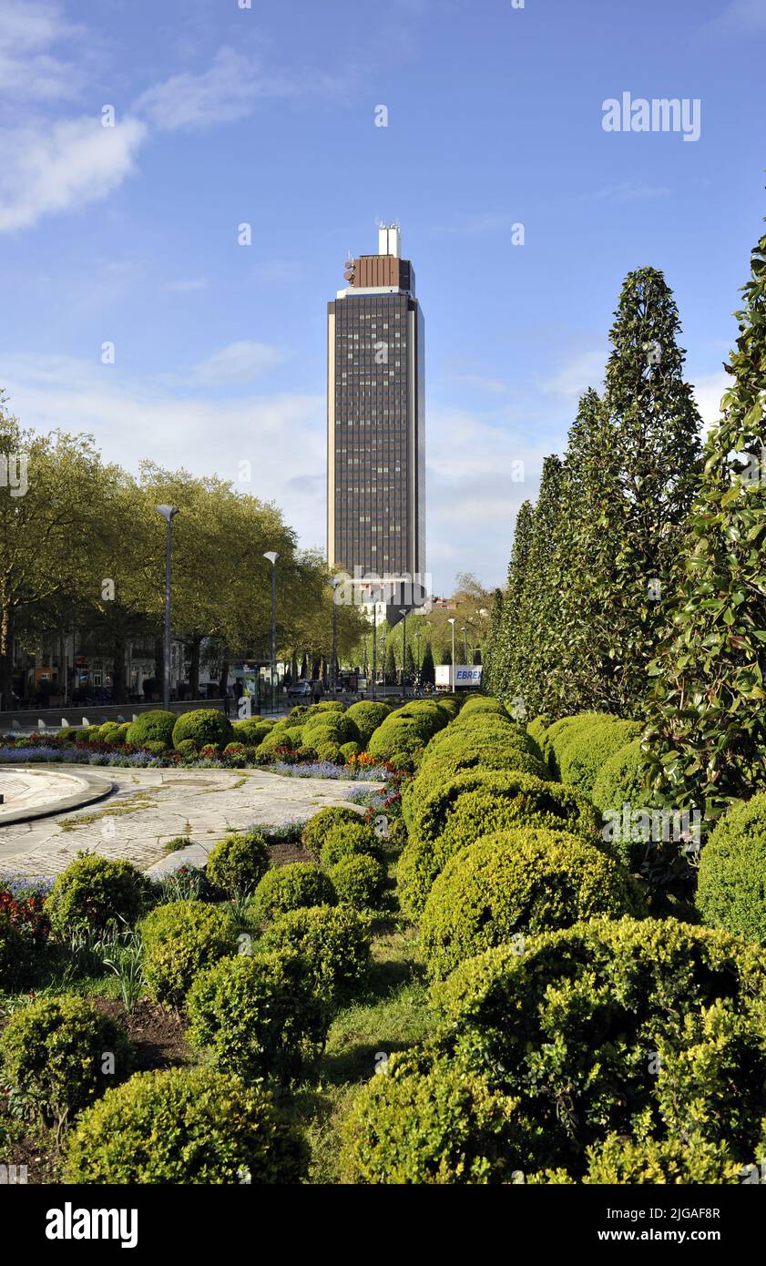 Tour Bretagne, Nantes, Frankreich Stockfoto