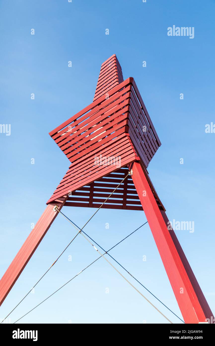 Das Sea Mark in Loekken Stockfoto